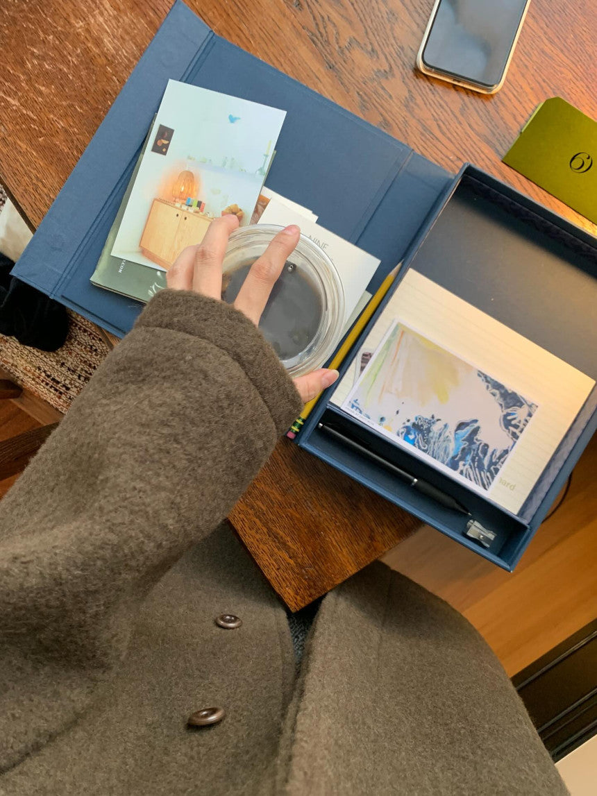 Carry half baby alpaca coat-3col