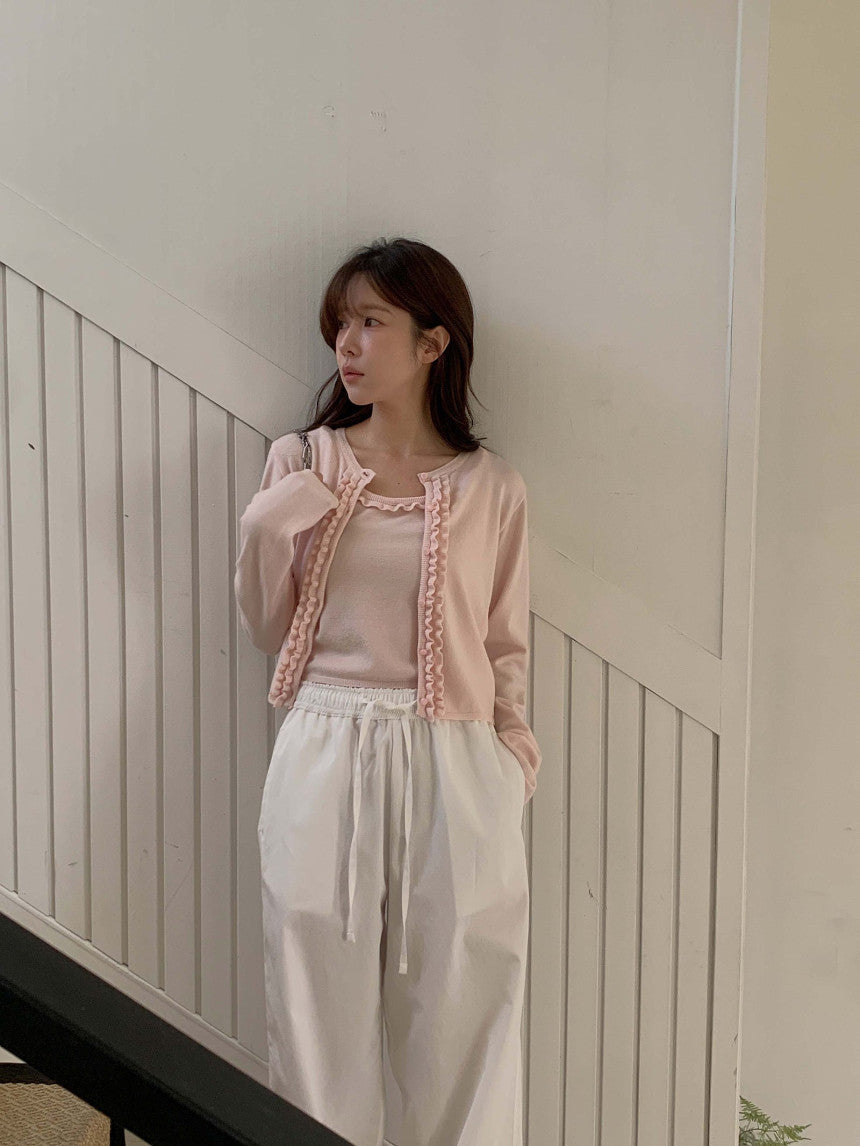 Boni sleeveless&cardigan-3col