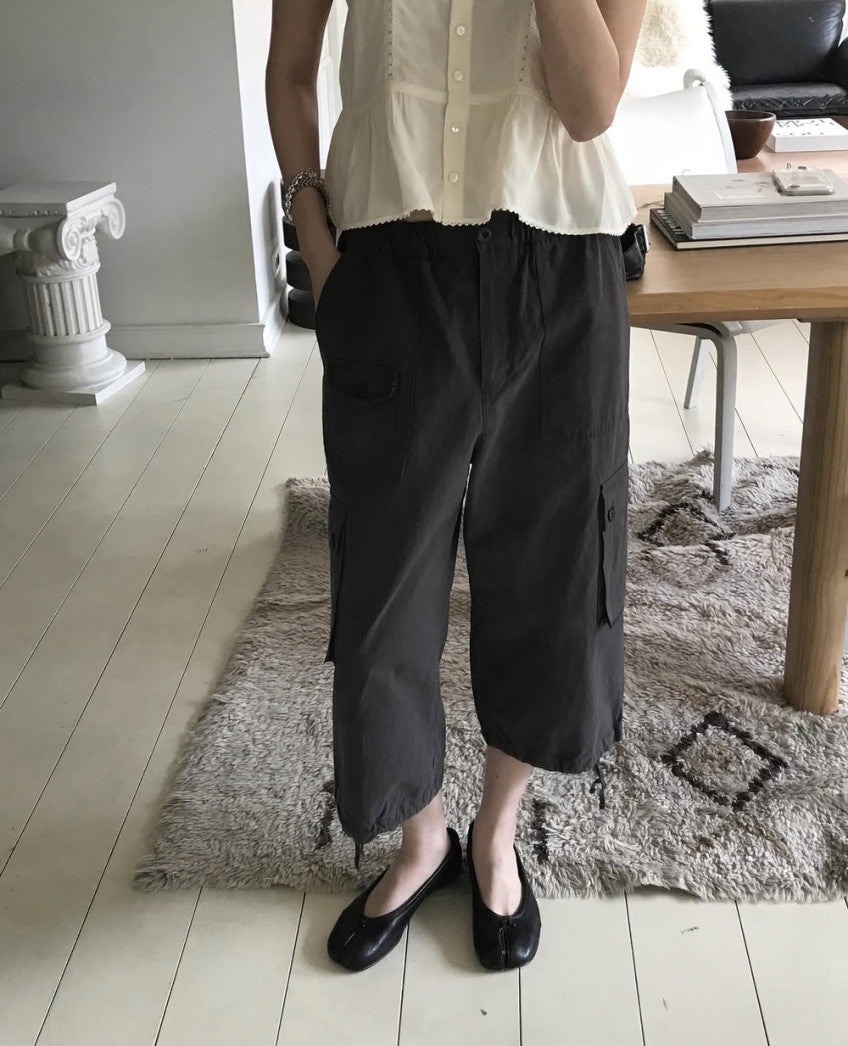 capri cargo pants-2col