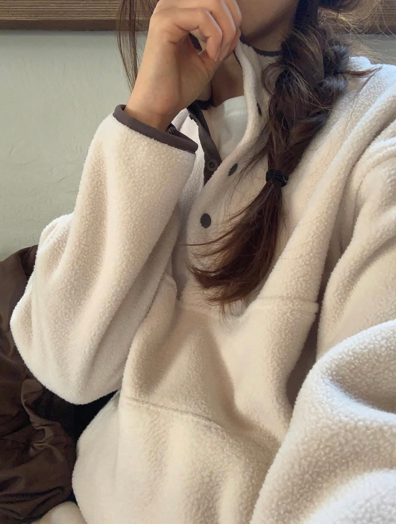 liter snow fleece high neck MTM-3col