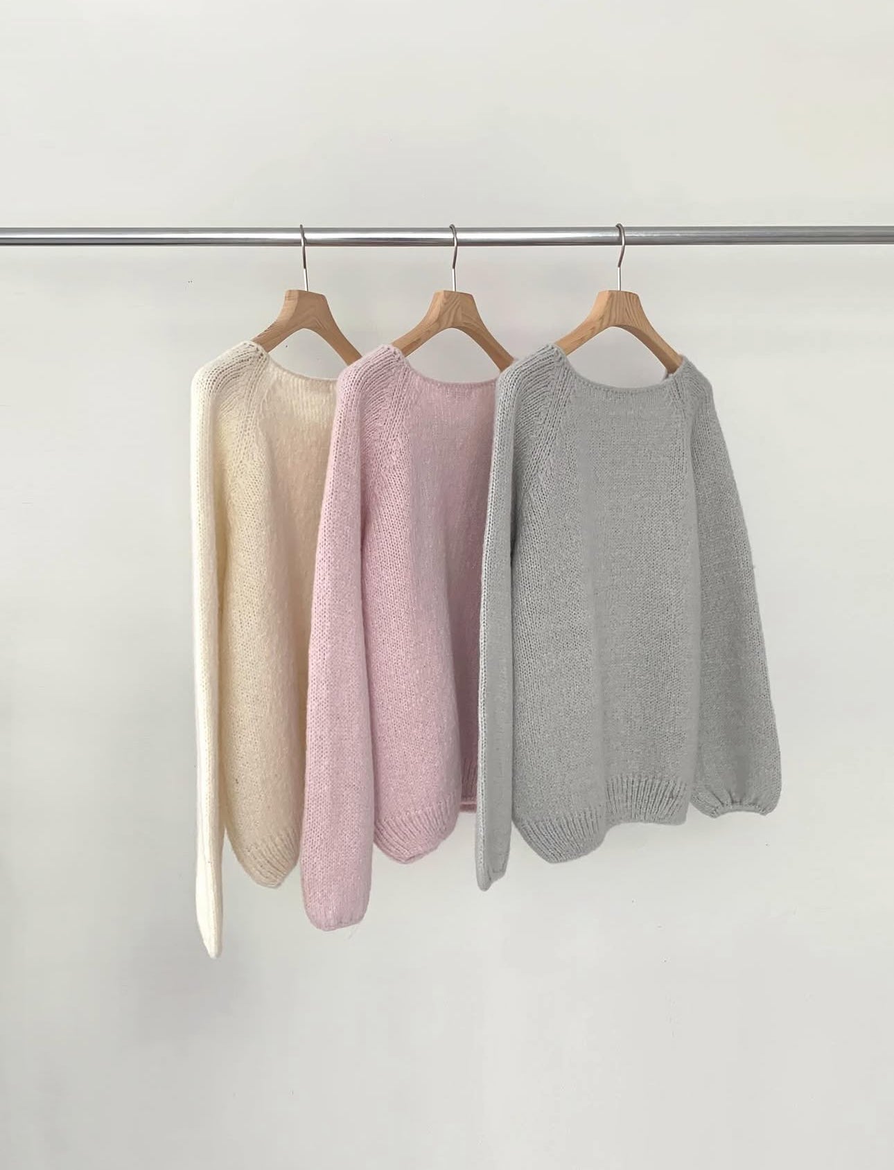 liter heary alpaca knit-3col