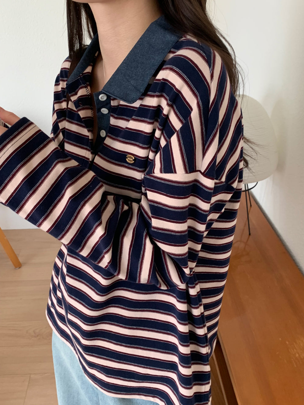 peace s.t collar T-3col