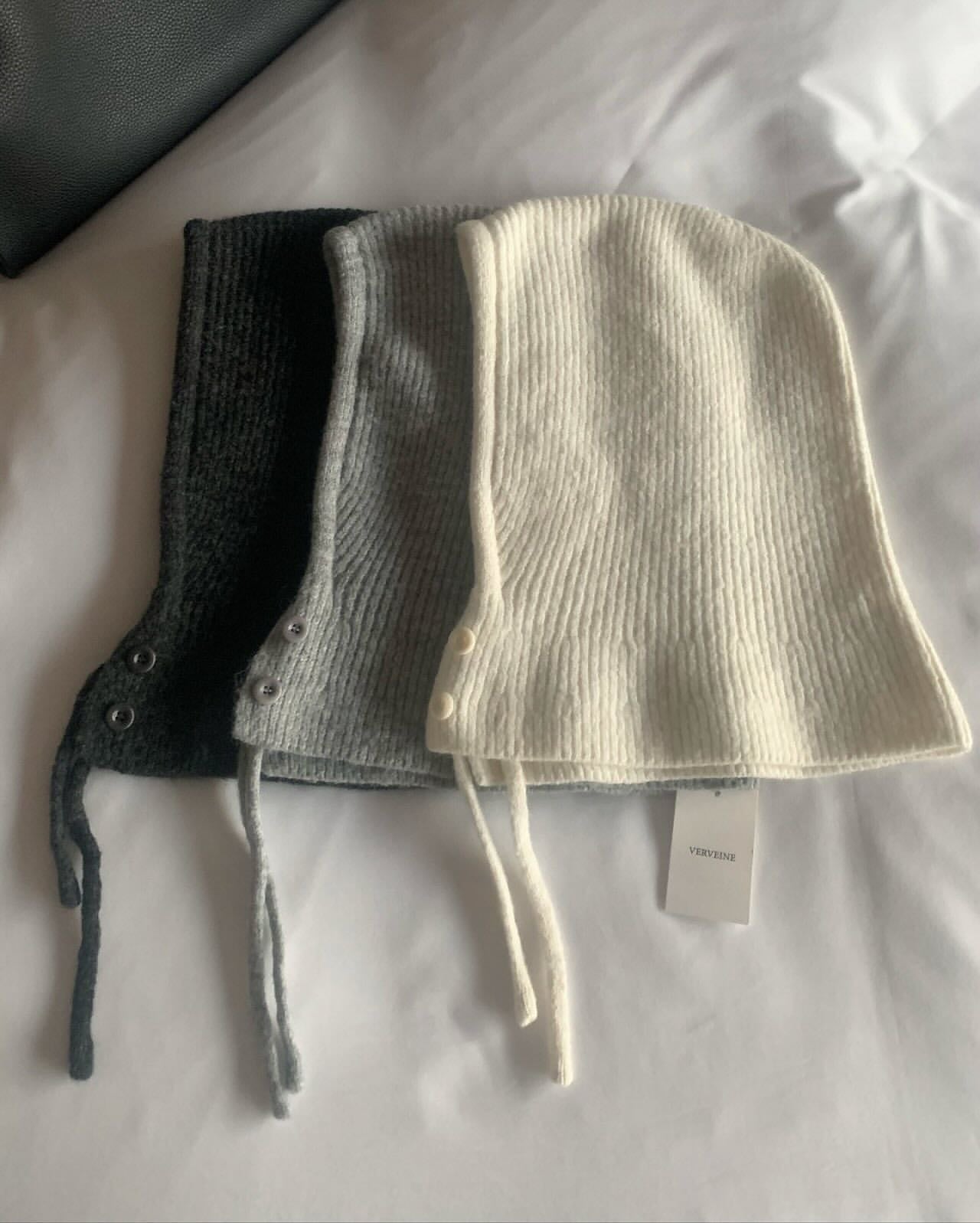 Millie wool balaclava-3col