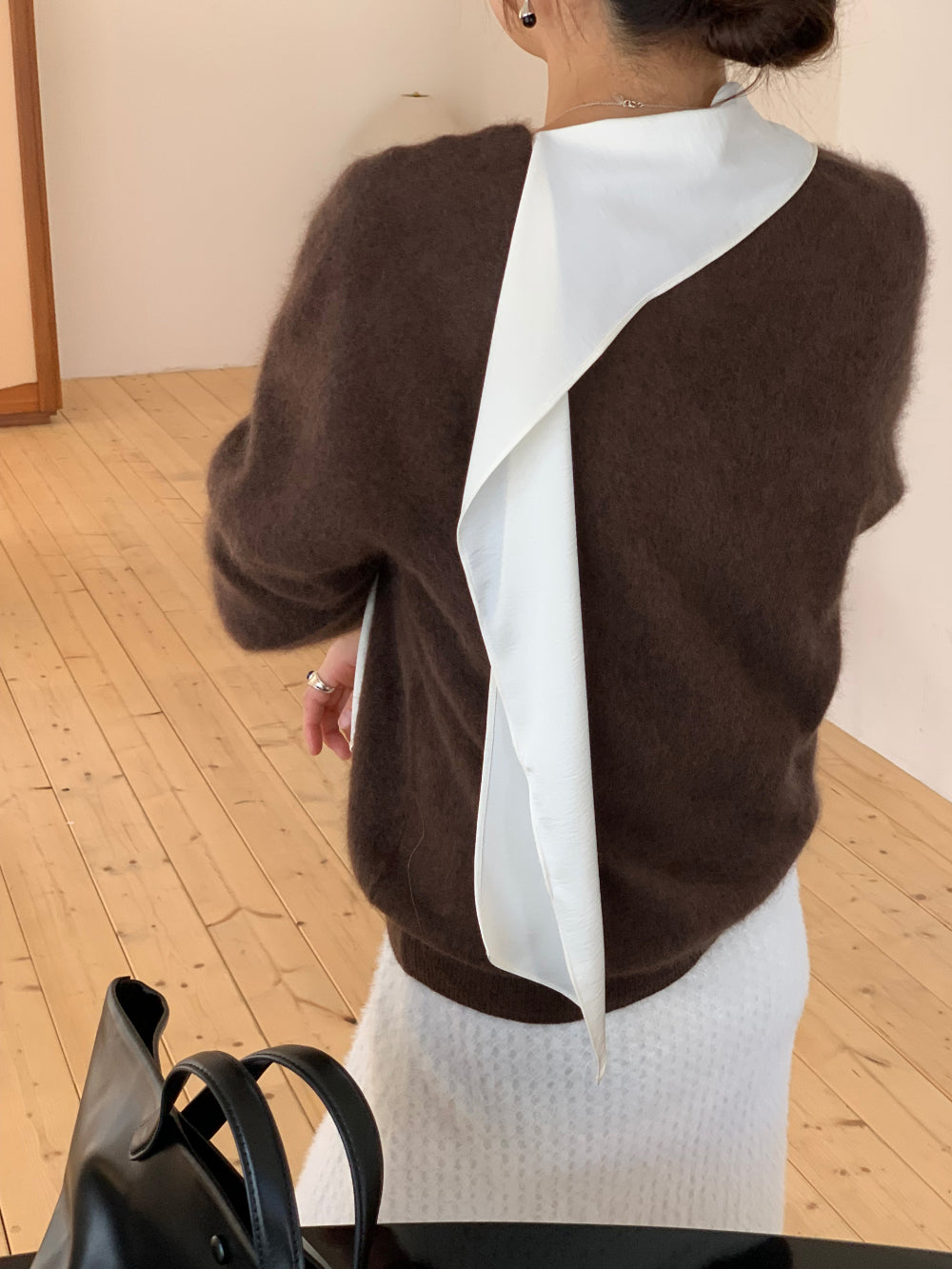 house tie blouse-3col