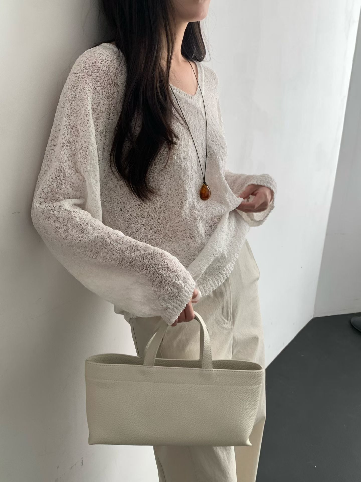 Barnet pullover knit-2col