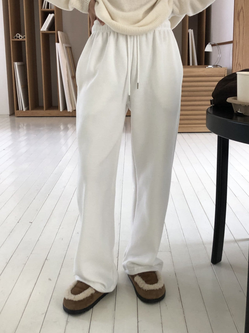 Soft string gimo training pants-4col