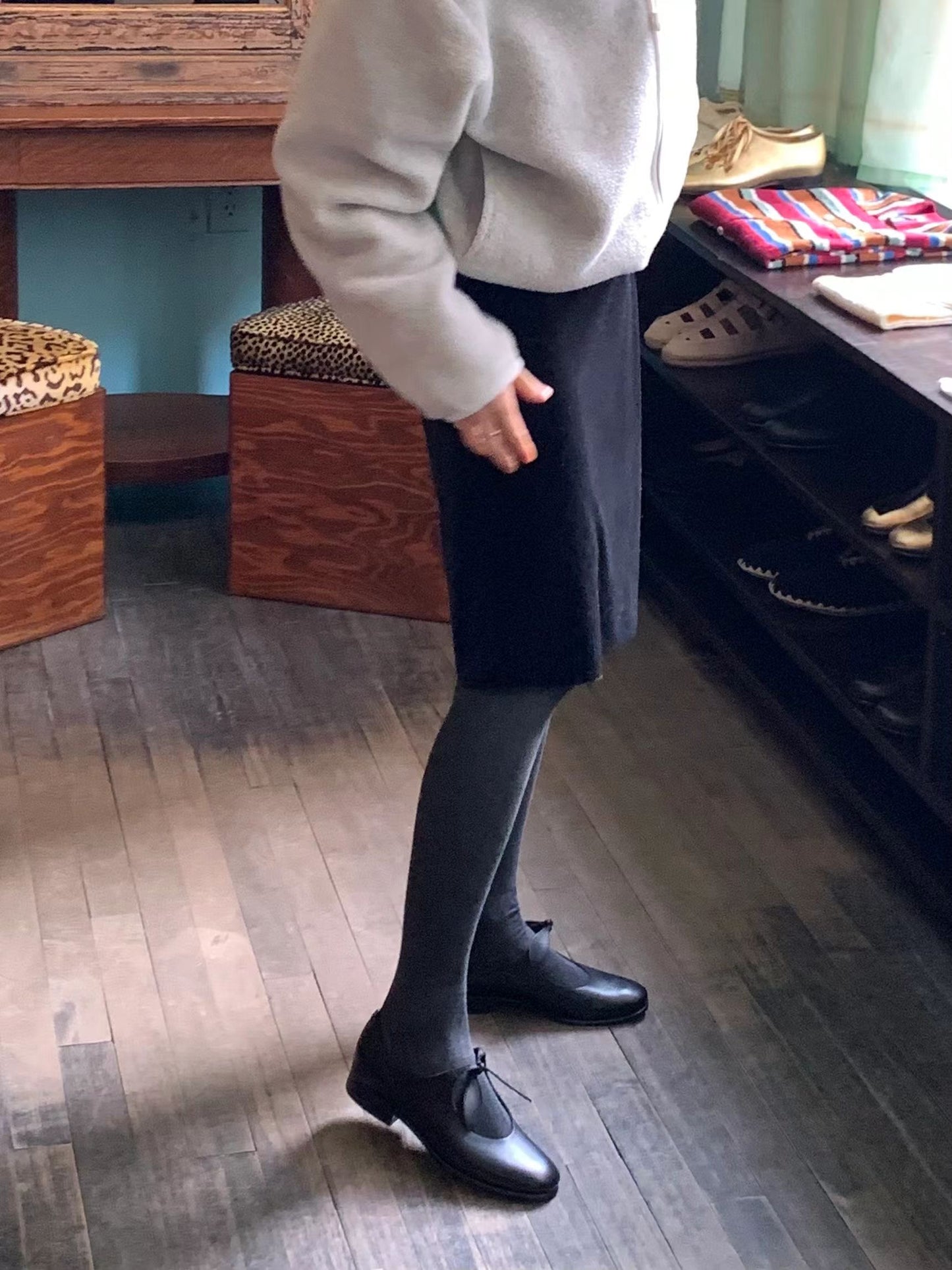 Ounce velvet midi skirt