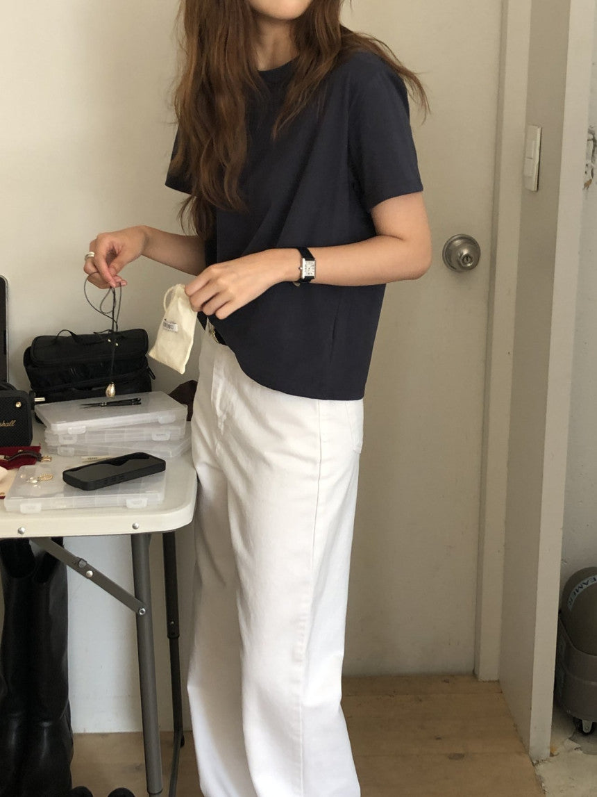 Brush cotton crop T-4col