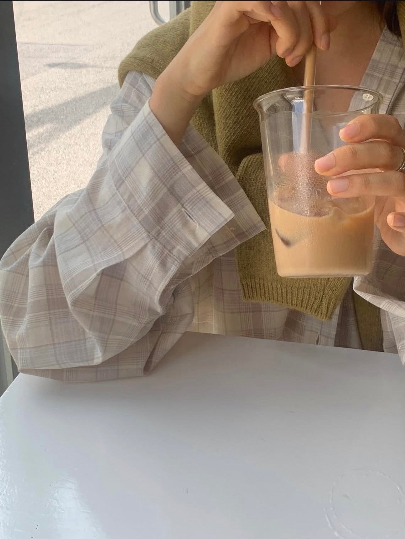 liter bruni check shirt