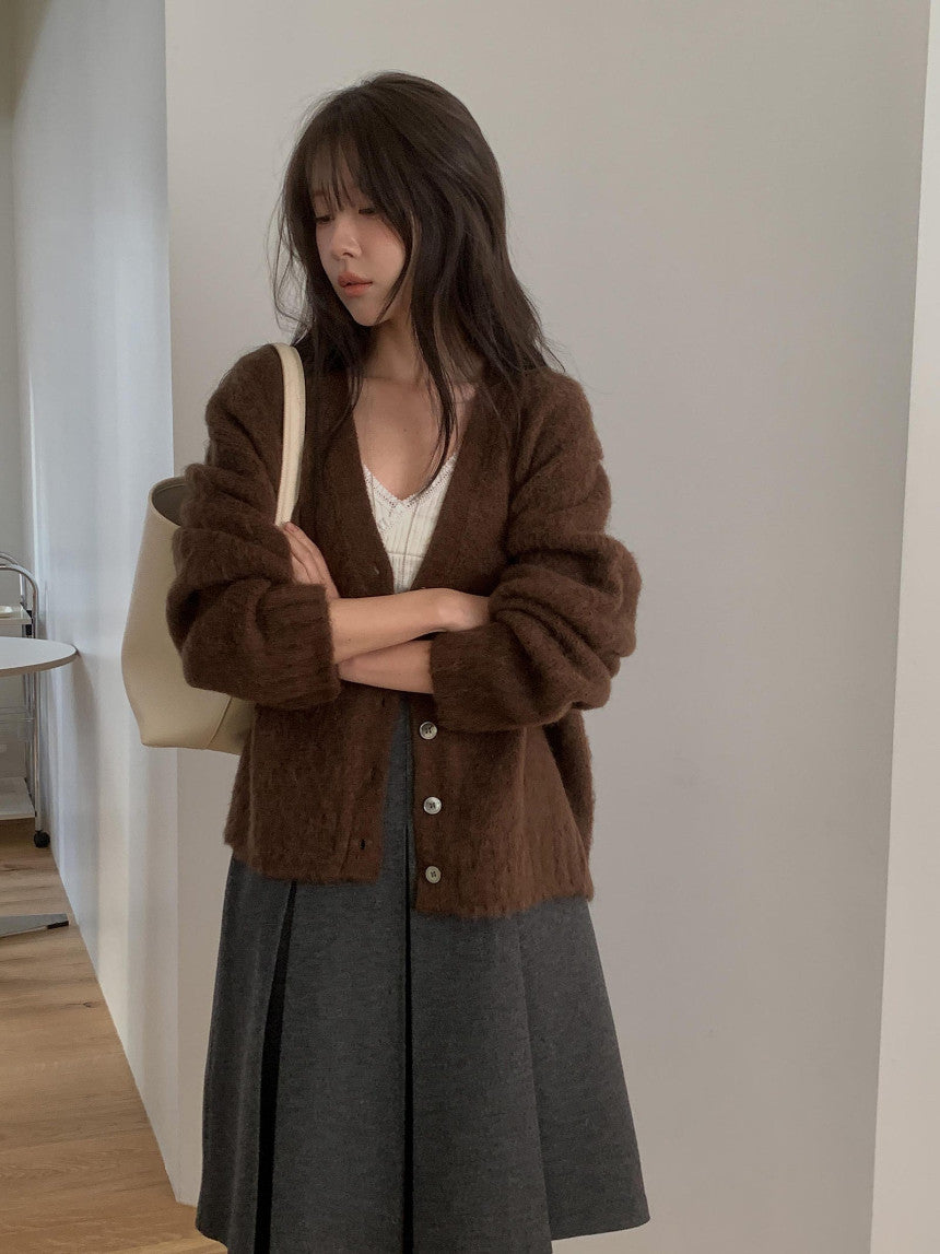 new inder wool skirt-2col