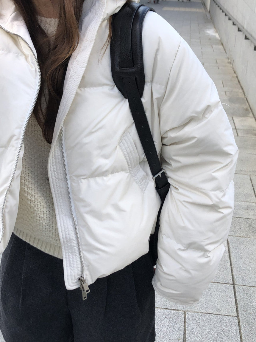 Noa hood duck down padding-3col