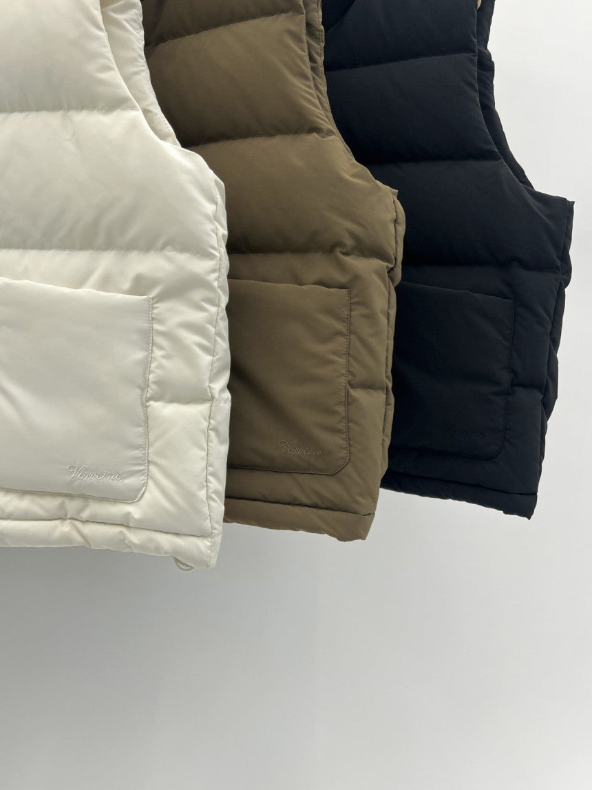Bloom duckdown vest-3col