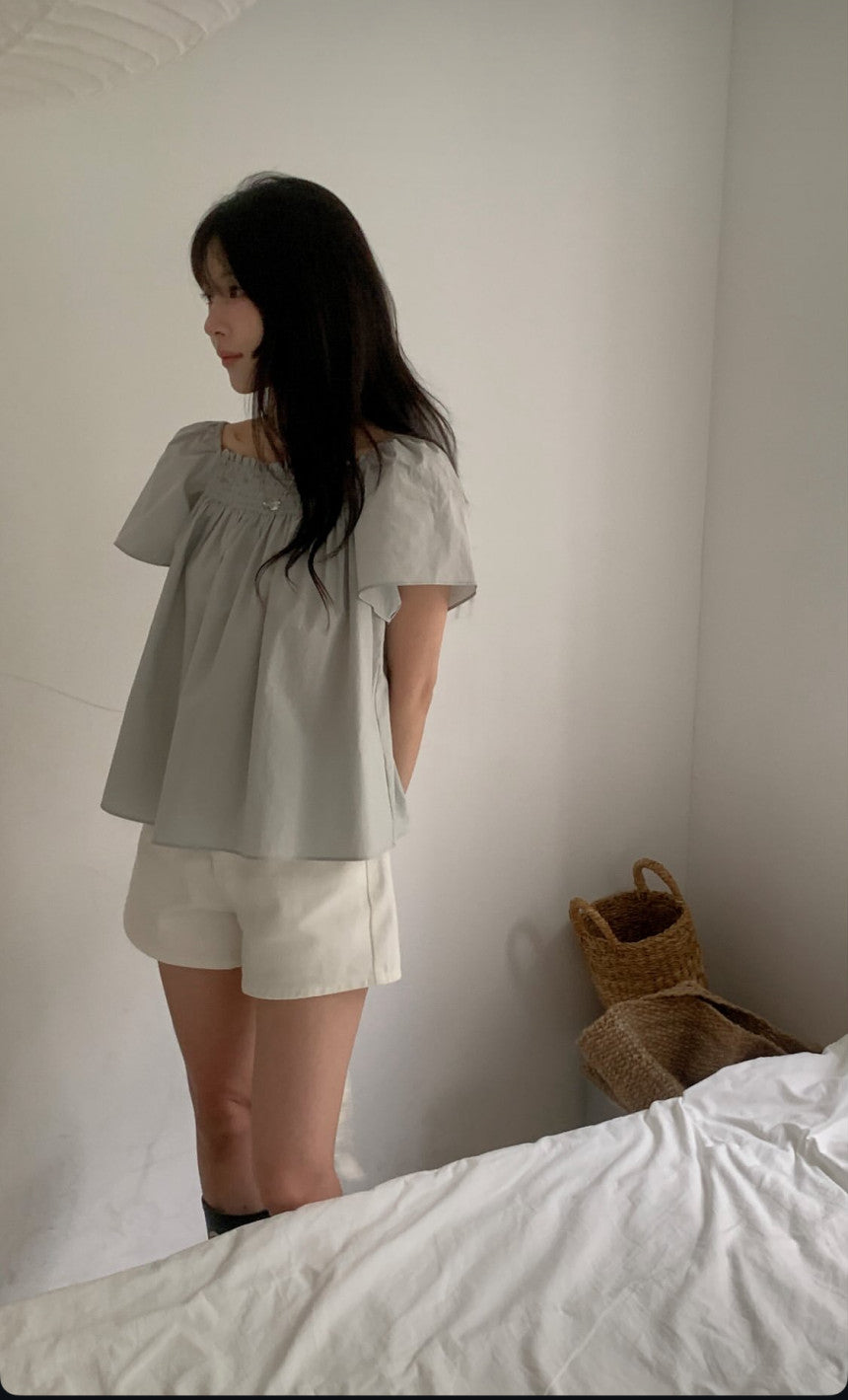 Yuko blouse-4col