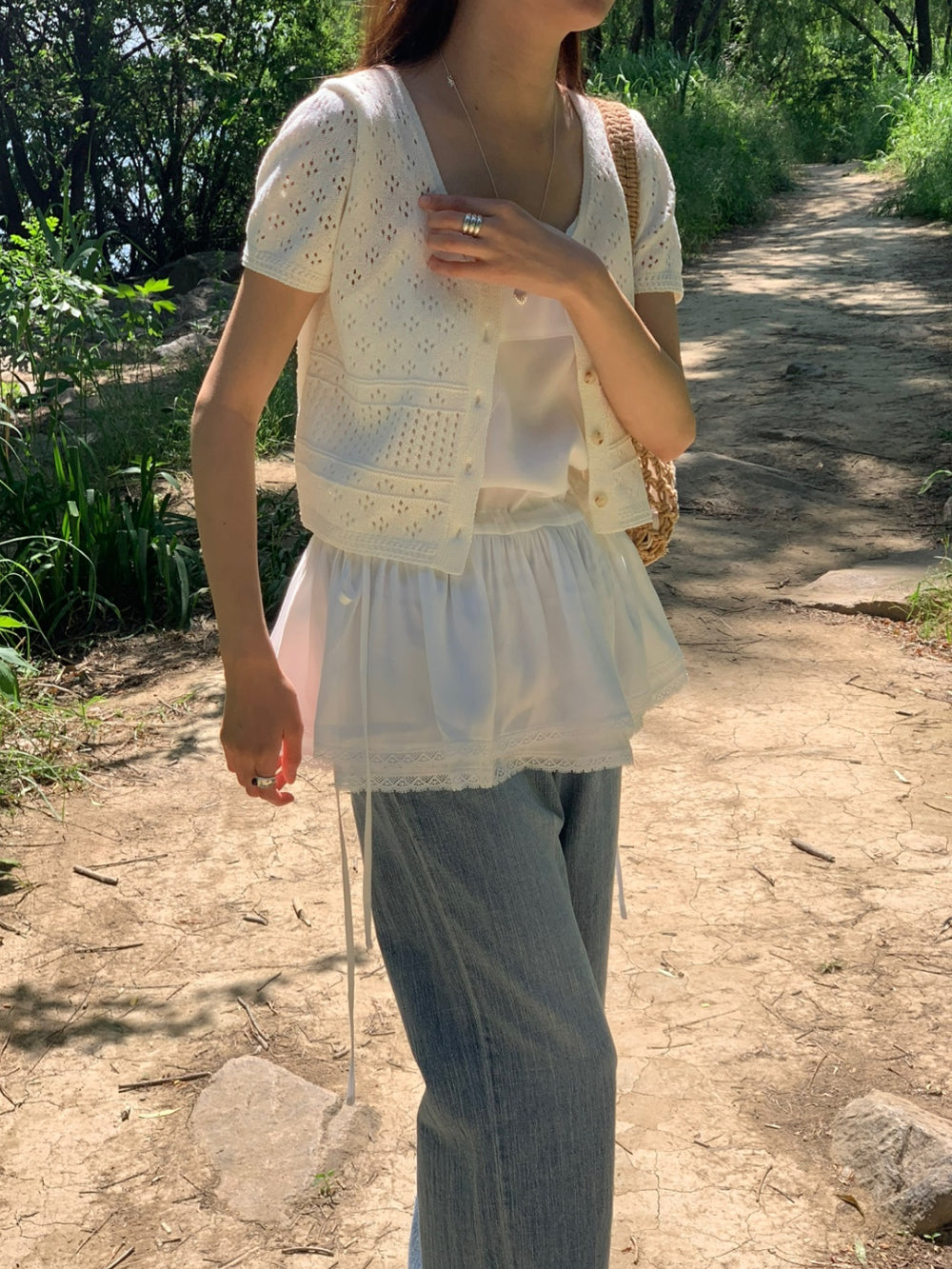 Flute cardigan-3col