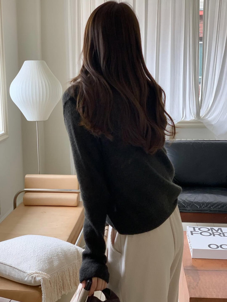 Kozie mohair cardigan-3col