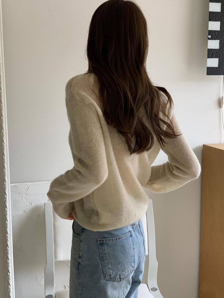 Kozie mohair cardigan-3col