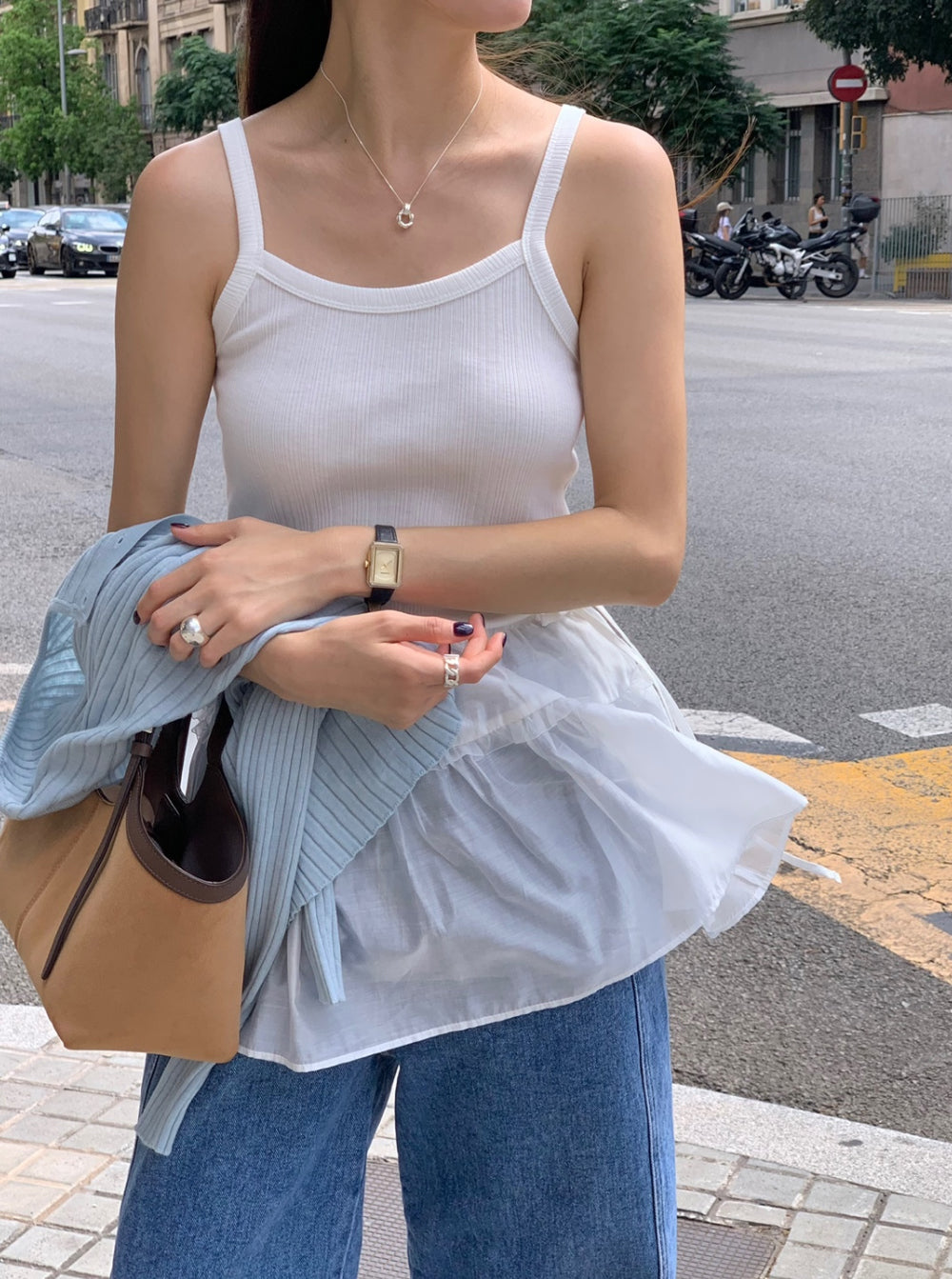 jivri layered skirt