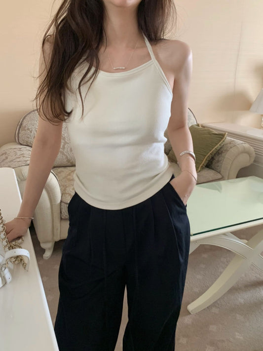 halter cap sleeveless-5col