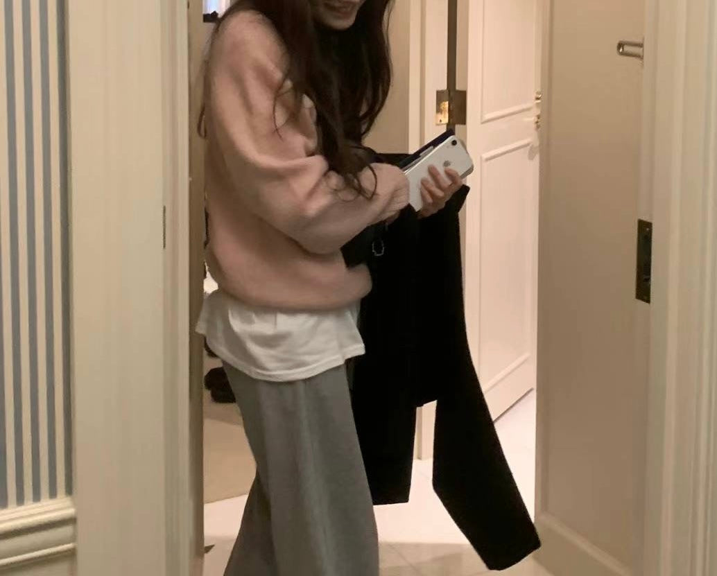 Ounce rosy brush shagidog knit-3col