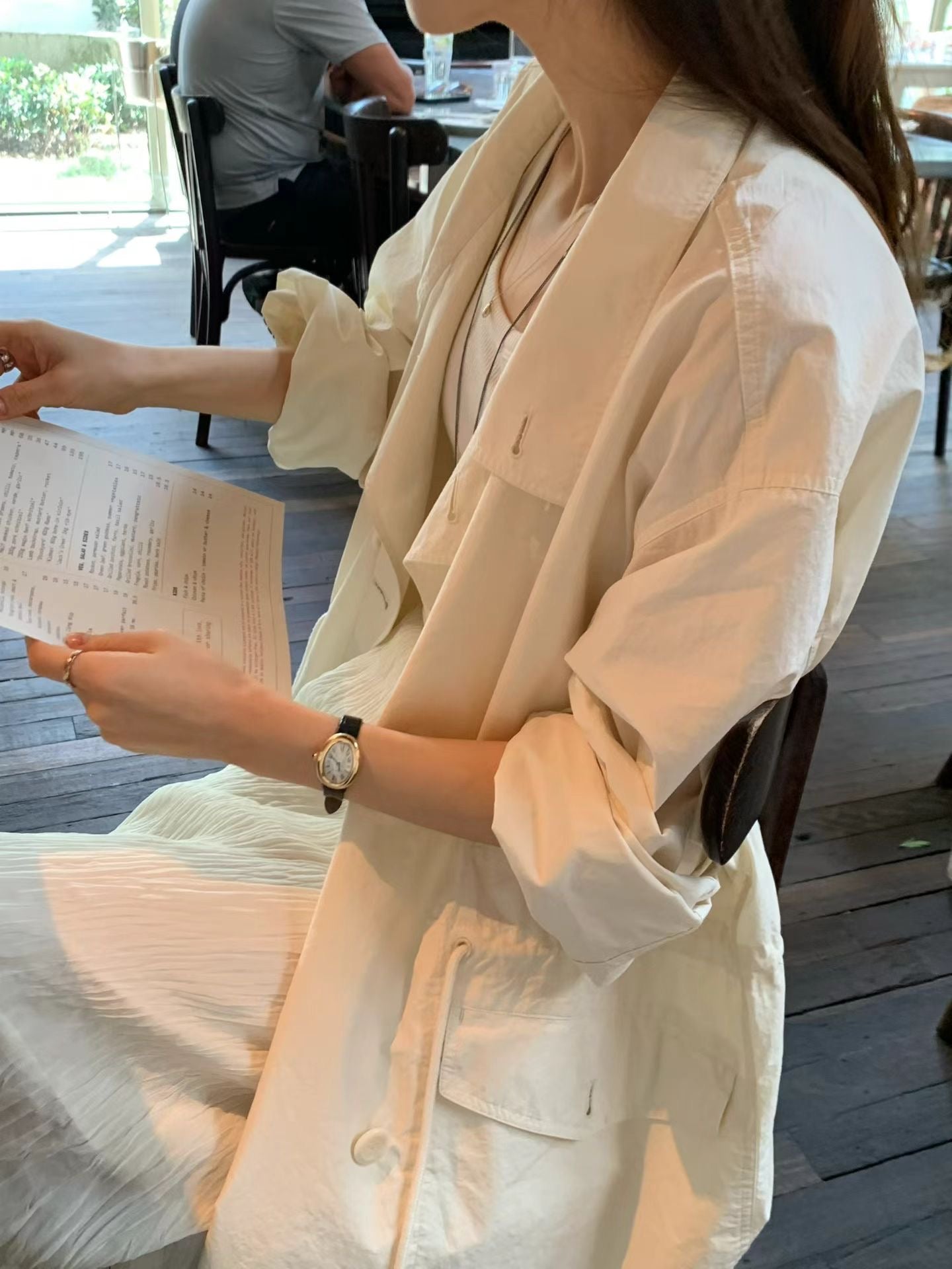 Ounce double half trench-2col