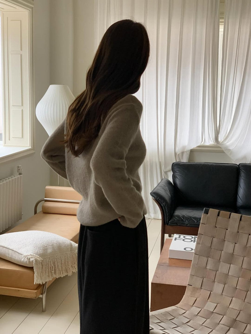 Kozie mohair cardigan-3col