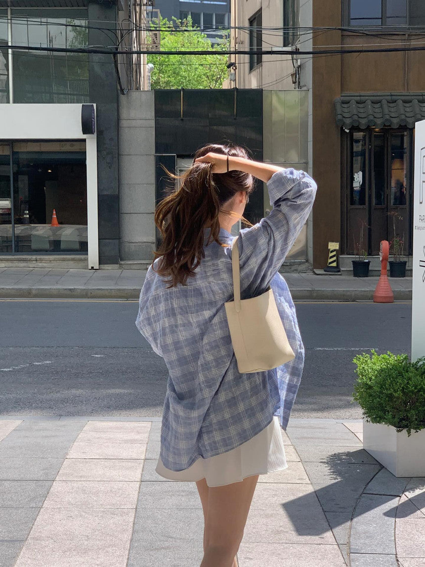 liter fresh check shirt