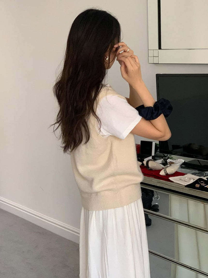 Foe alpaca vest-3col