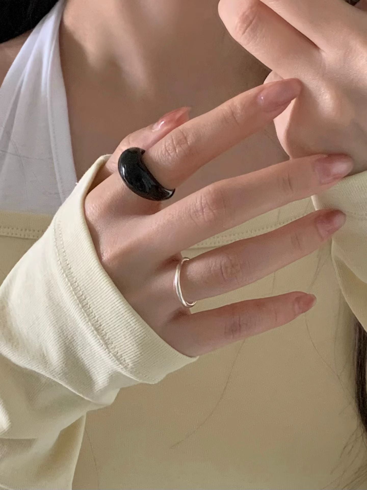 Bold Point Acrylic Ring