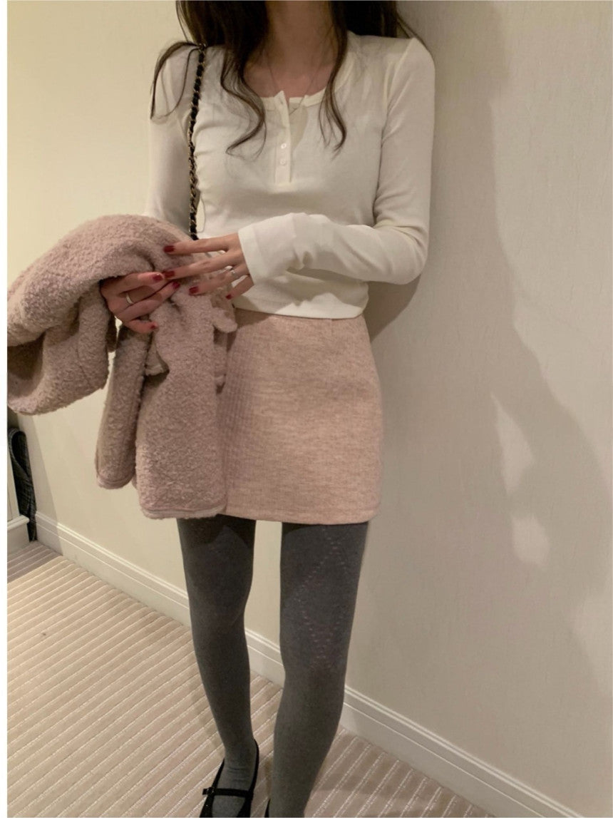 candy short skirt-3col