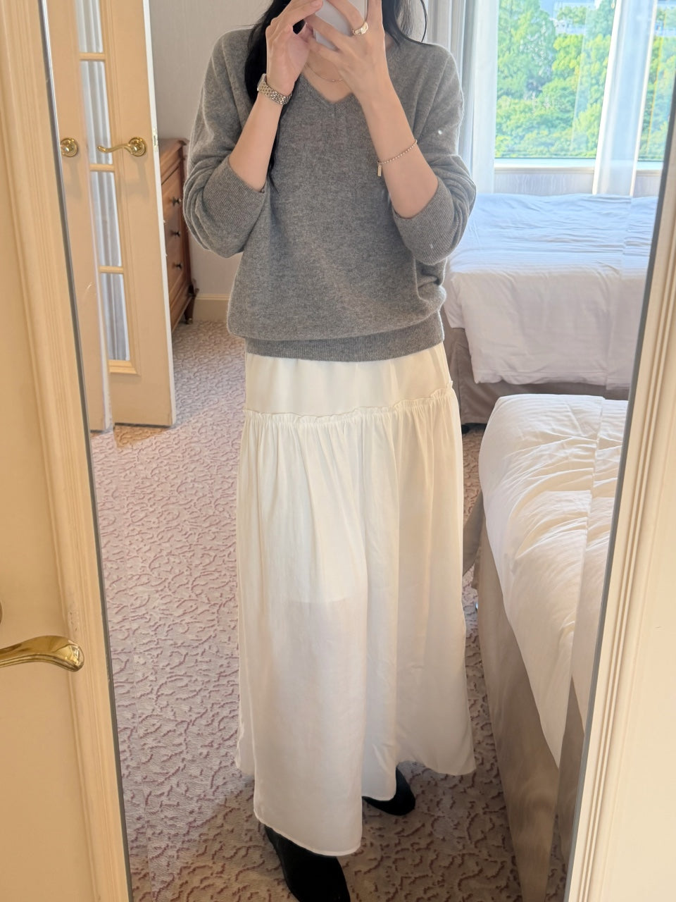 bianco skirt-2col
