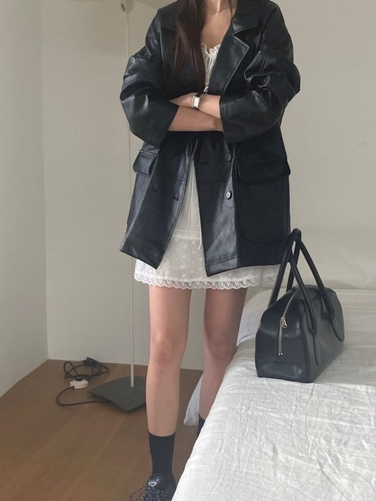 Poul leather jacket
