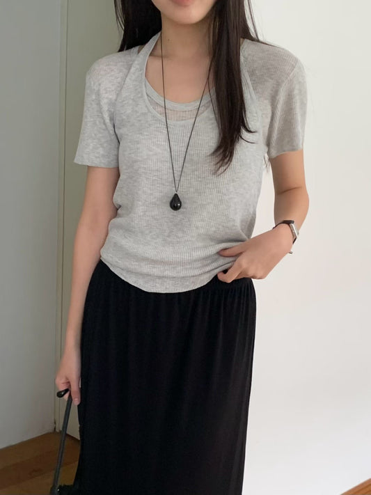 Low holter set knit-3col