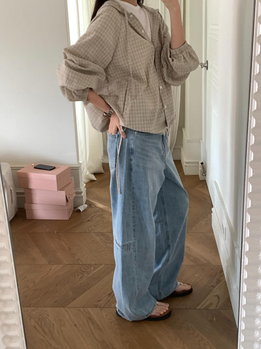 mooni hood shirt-2col