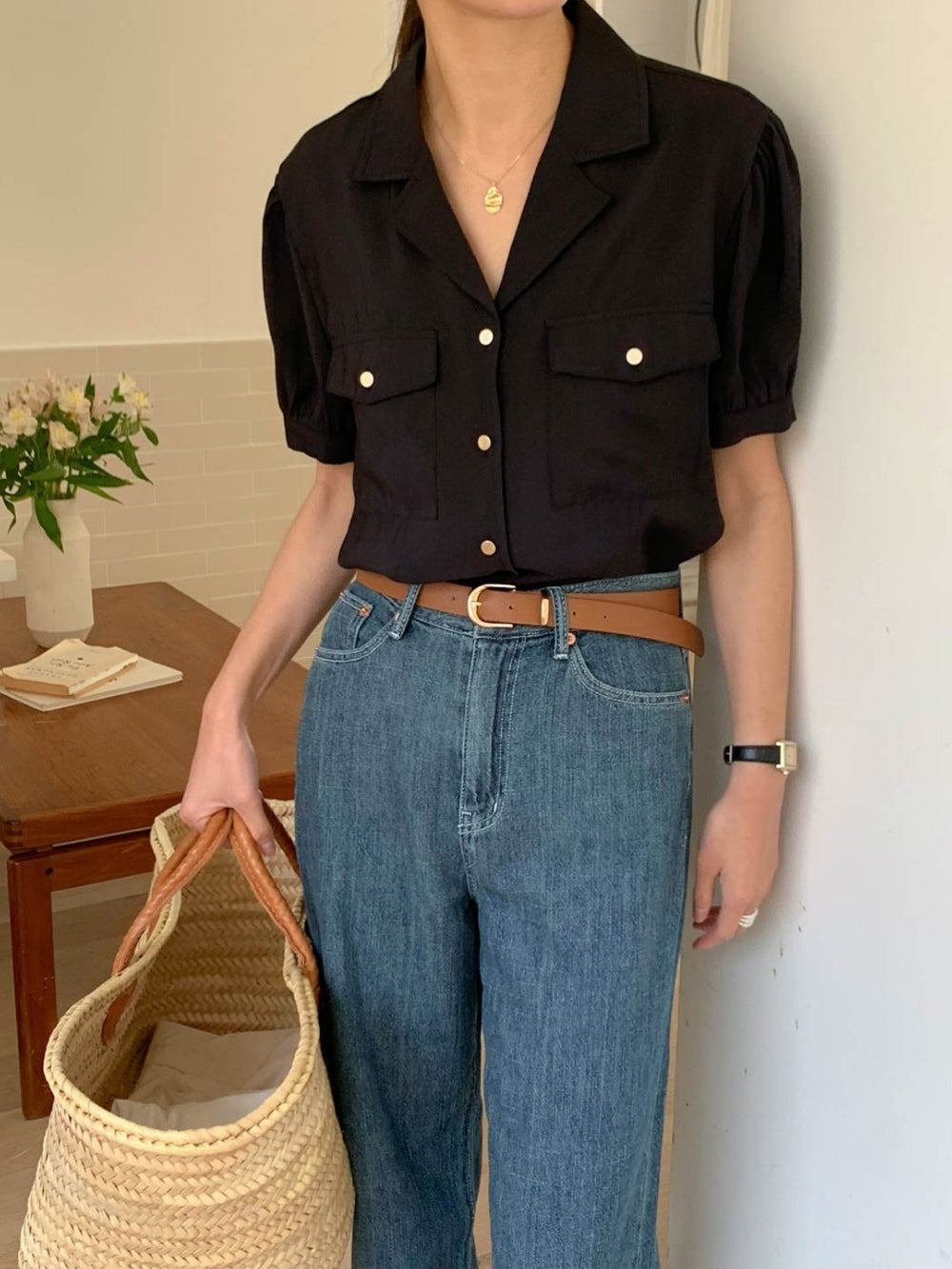 Sydney linen denim-4col