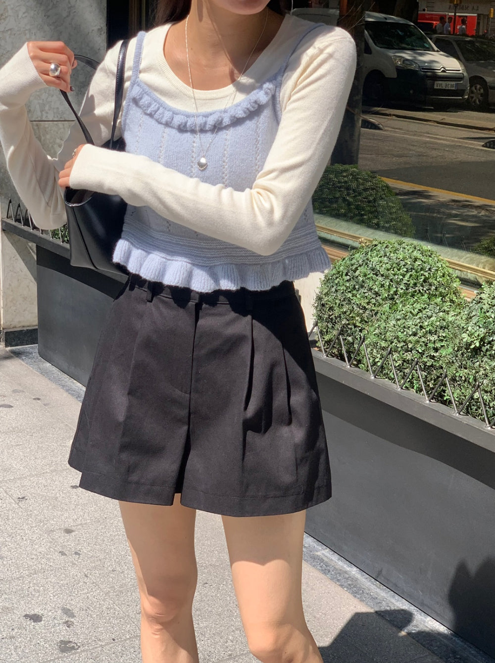 Anju knit bustier-3col