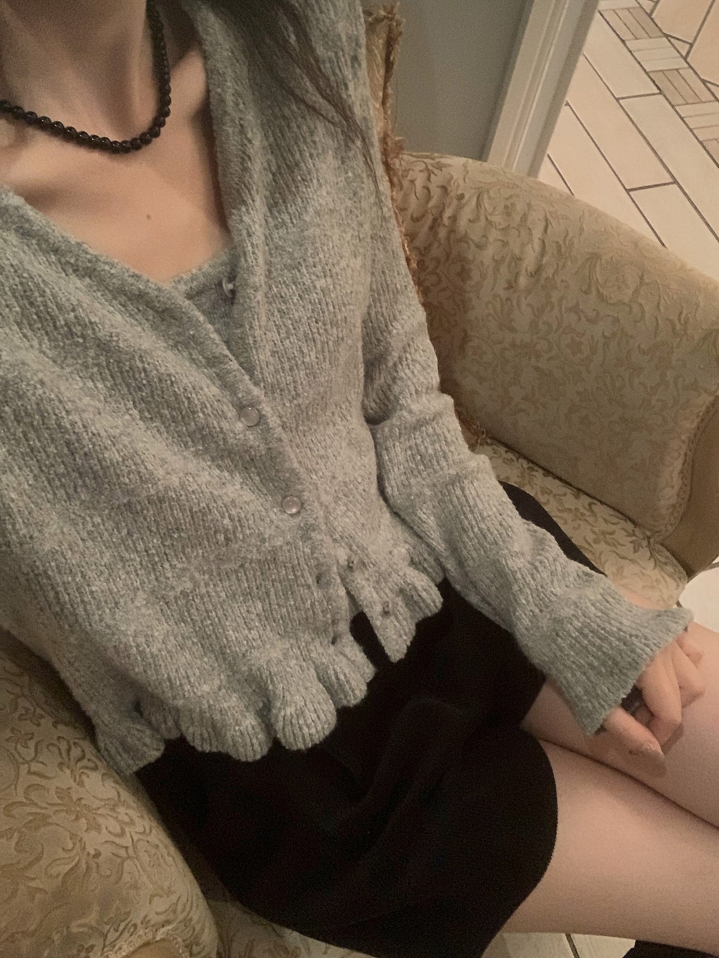 Corr bustier&cardigan-3col