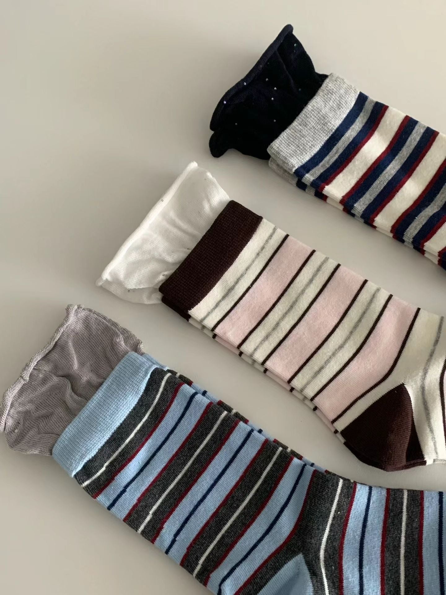 layered s.t socks