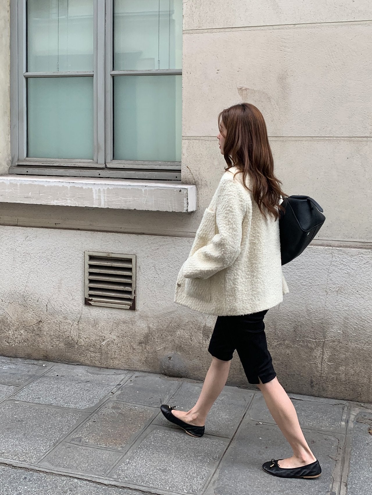 Ellie half tweed jacket-2col