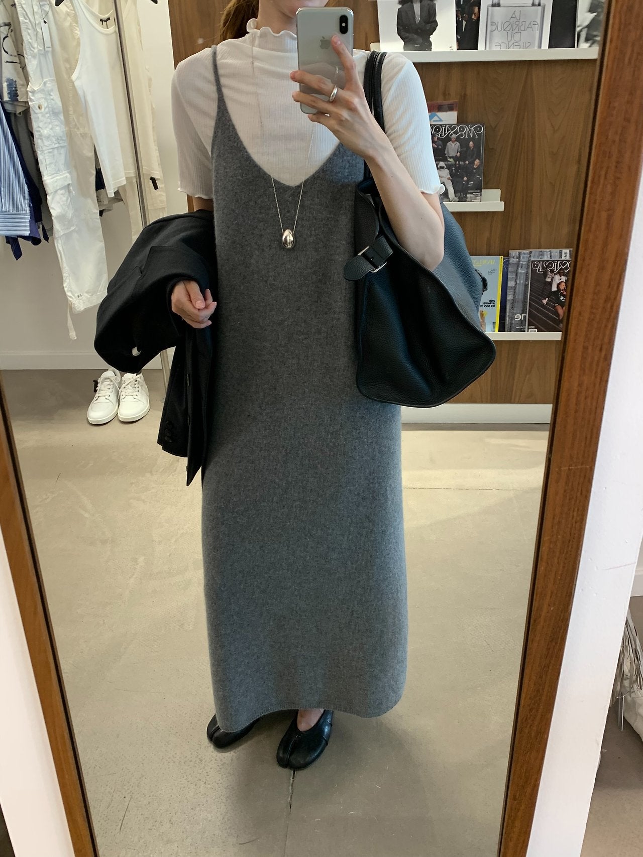 Loen half neck rib T-4col