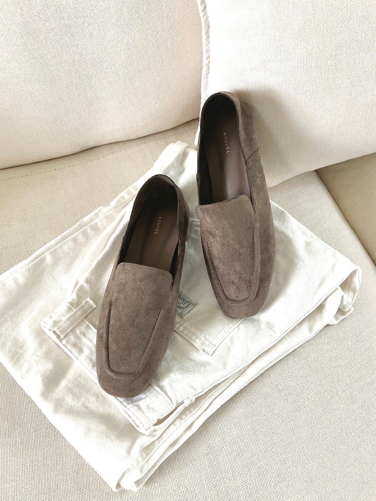 Suede Soft Loafers-4col