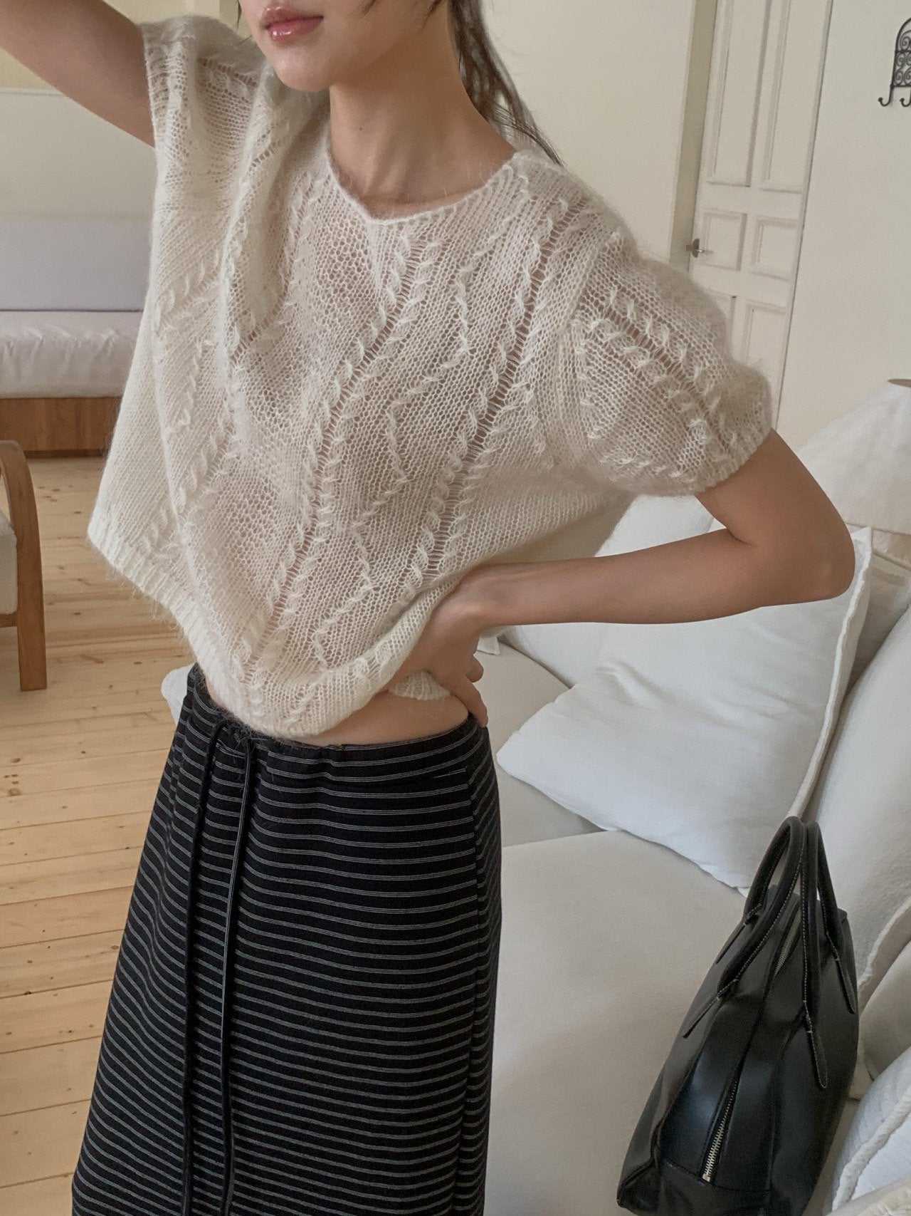 mohair knit-3col