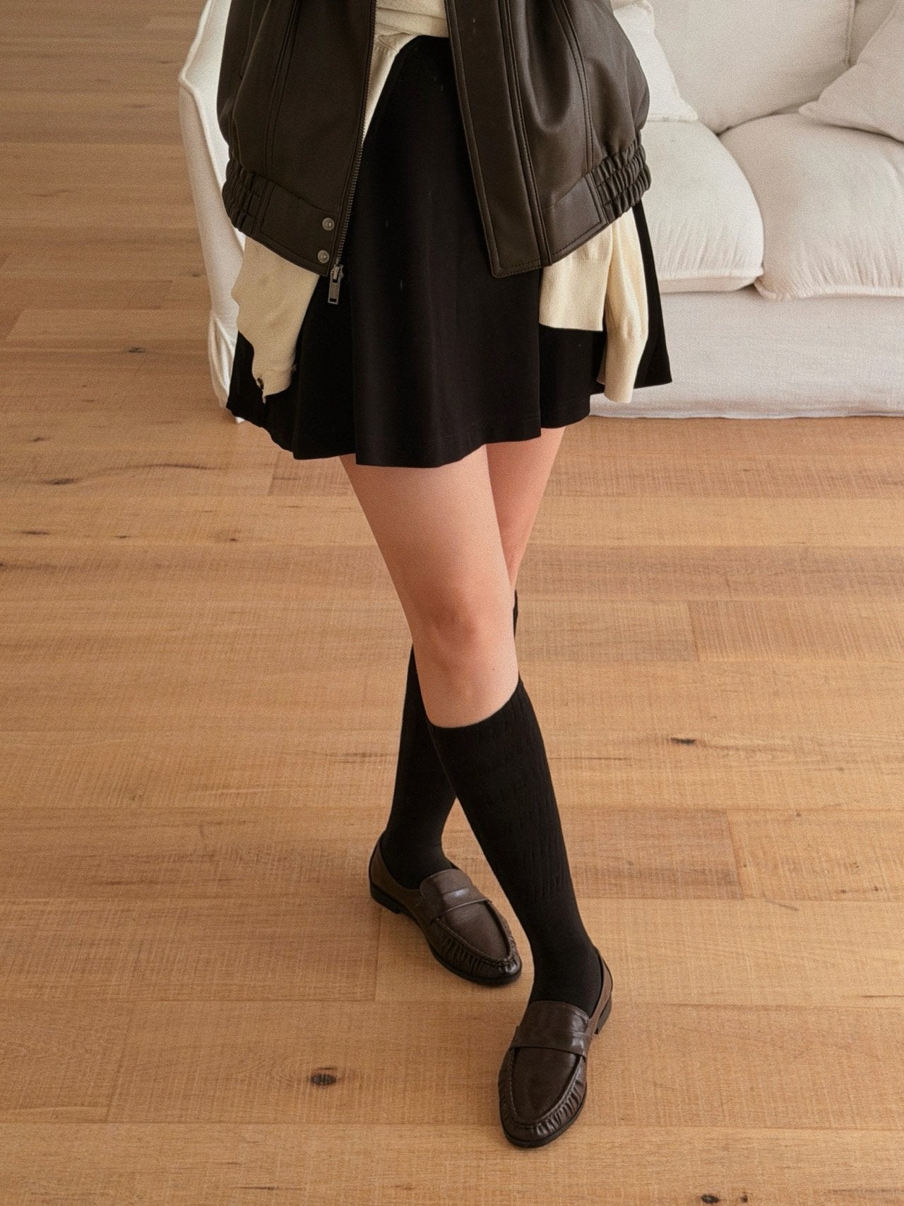 Classic Shirring Loafer