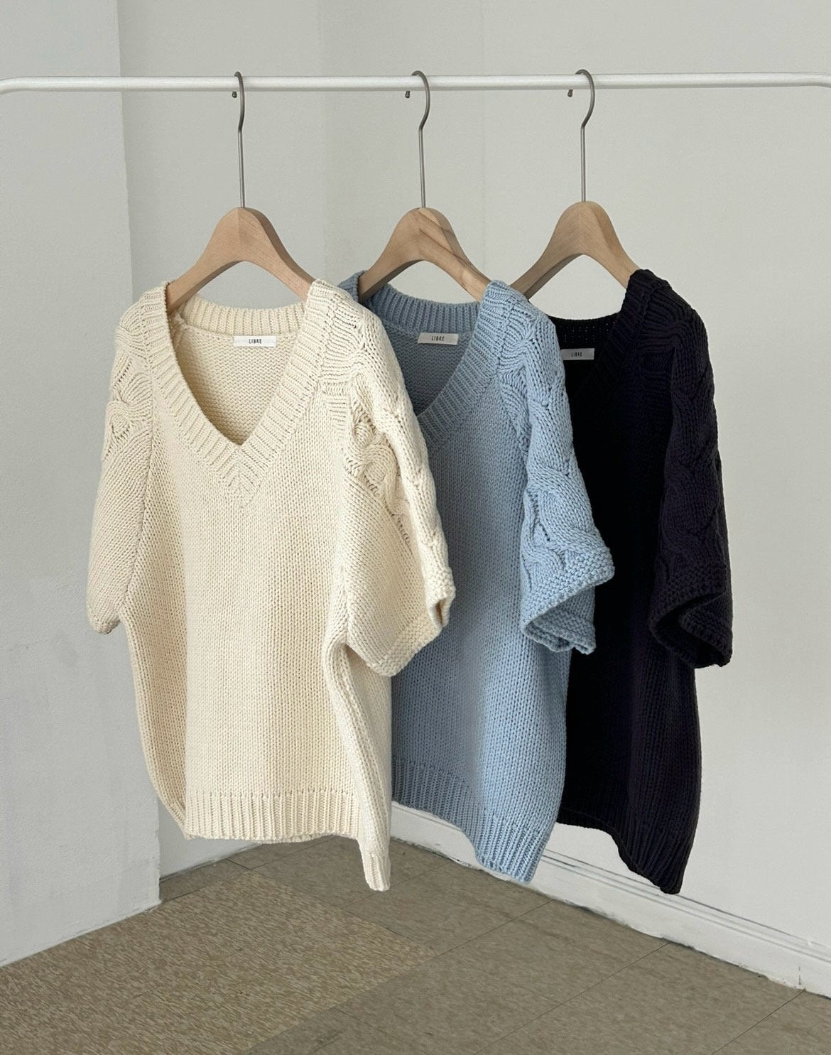 mohair knit-3col