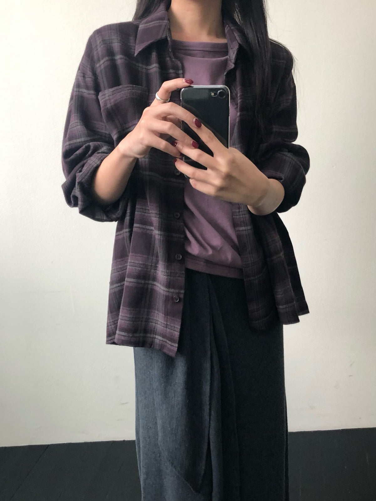 core check shirt-2col
