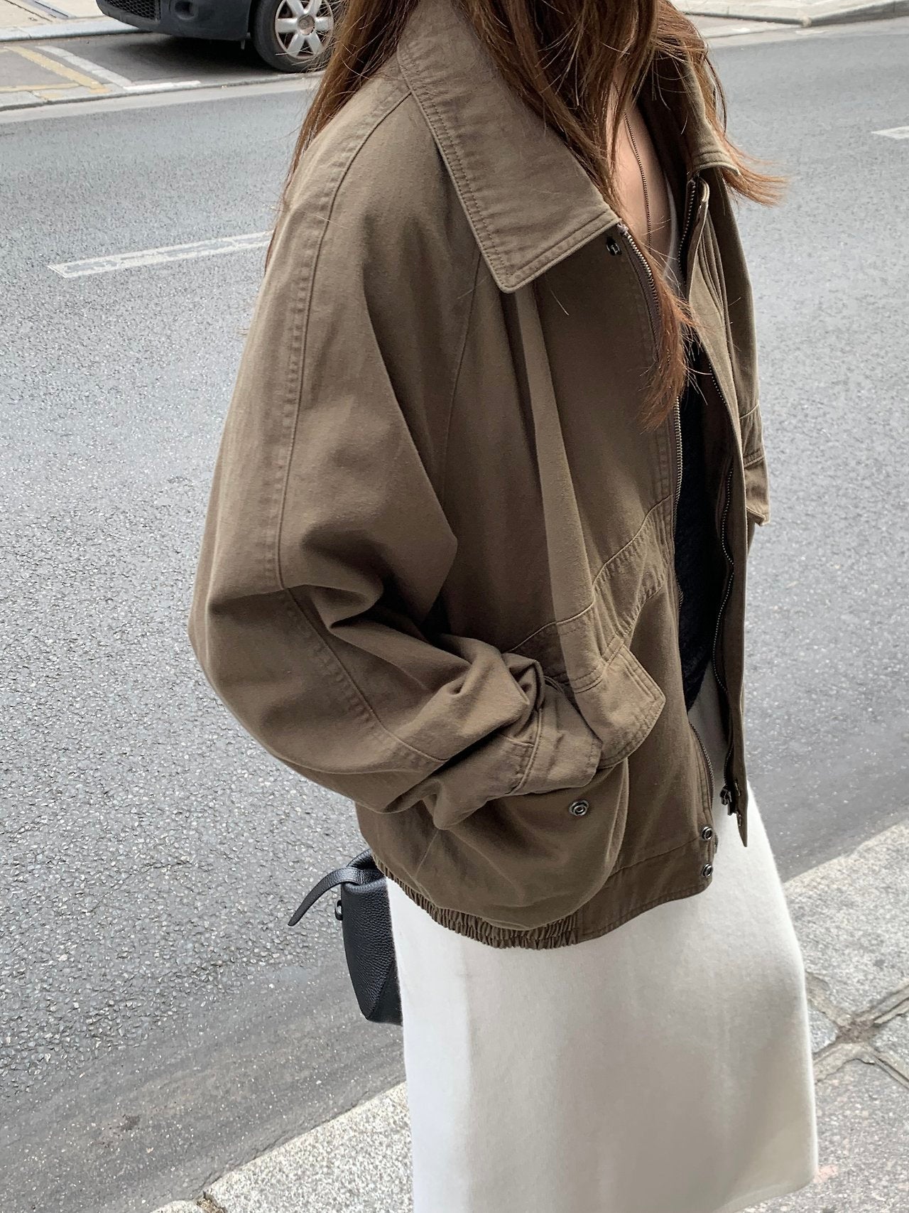 Aven utility washed blouson-2col