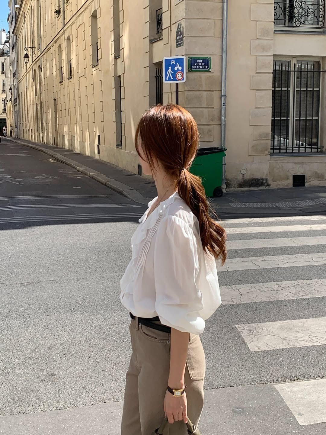 Margo ruffle blouse