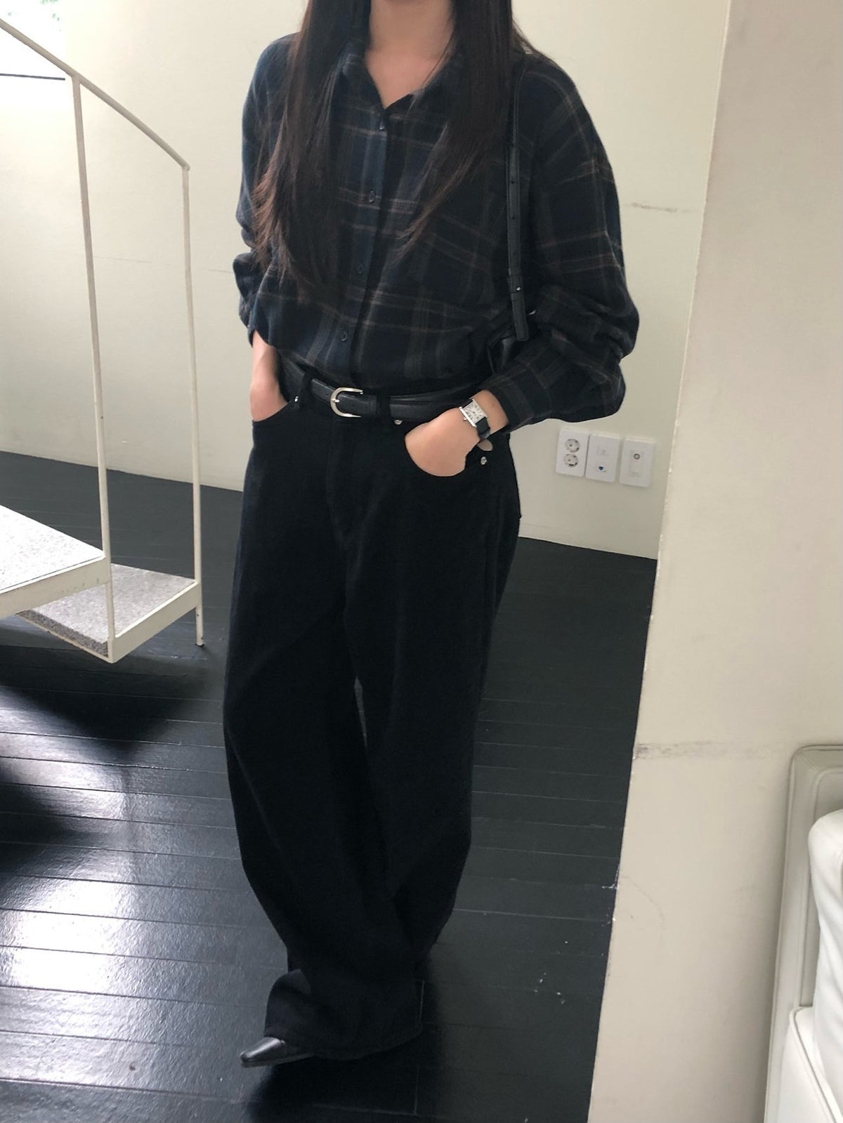 core check shirt-2col