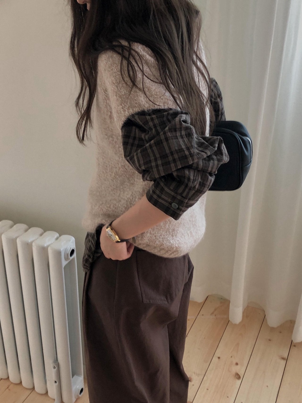 time check shirt-2col
