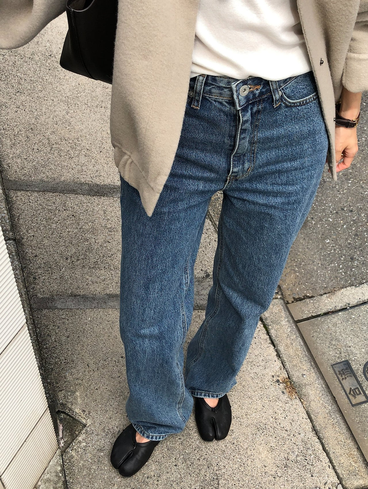 lien straight-fit denim