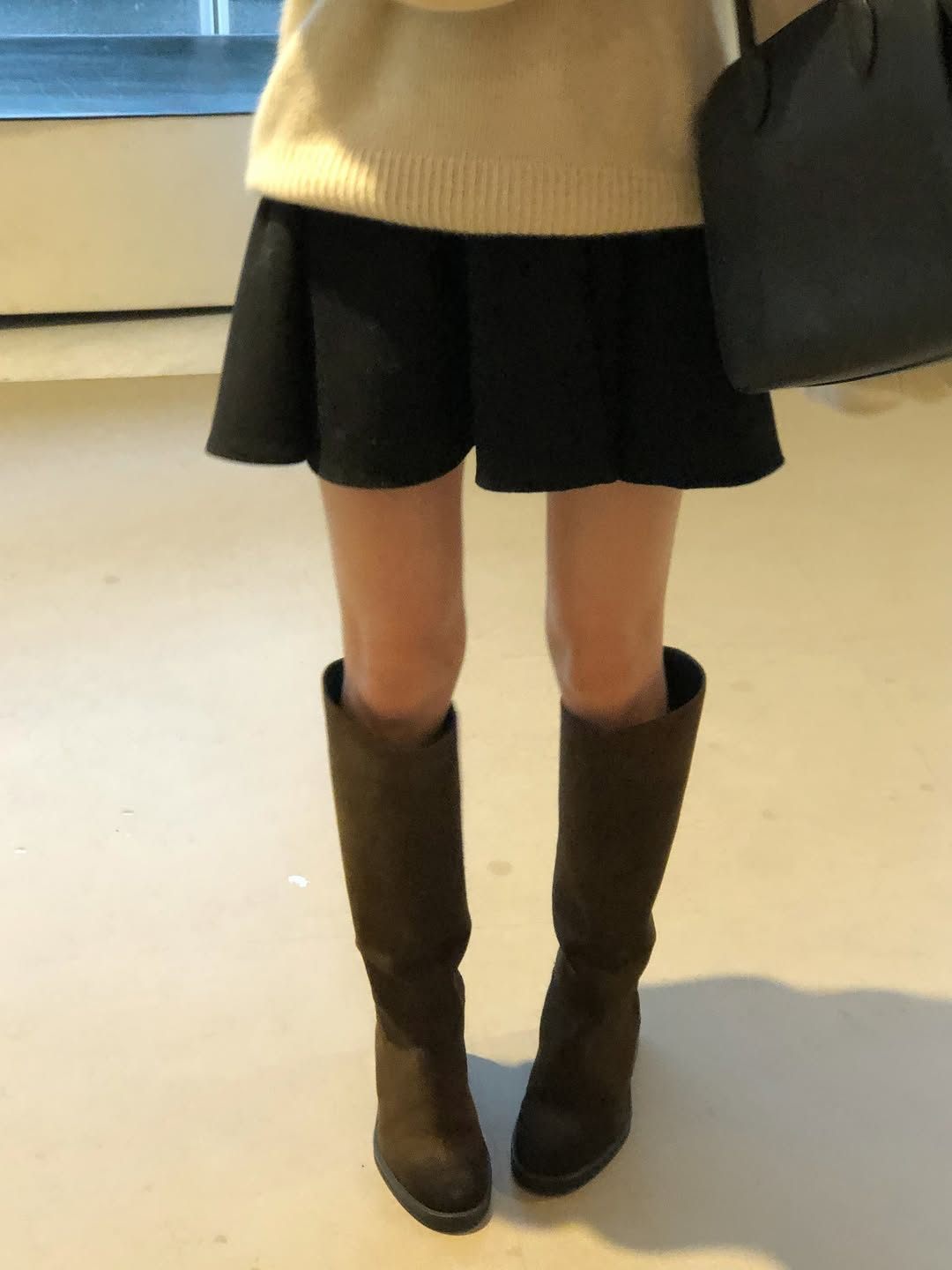 mabel flare mini skirt-2col